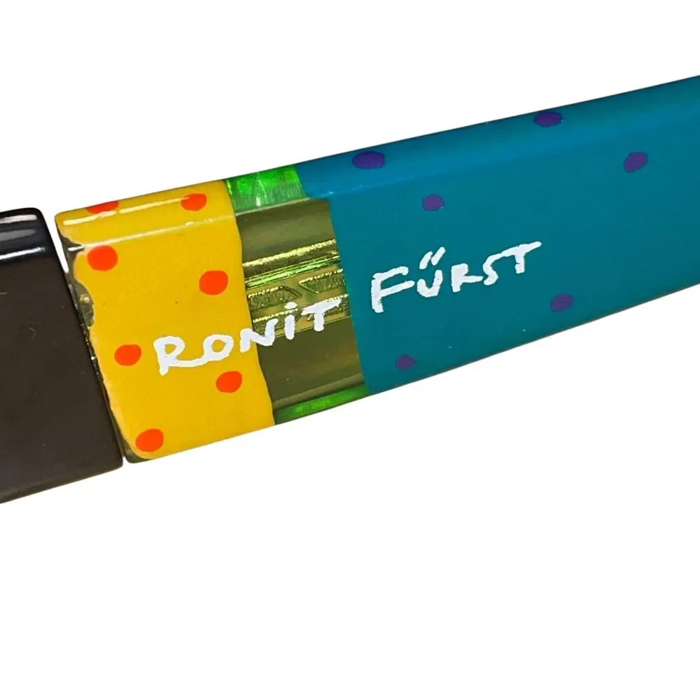 Authentic RONIT FURST 3784 54 15 13 Hand painted Eyeglasses Frame